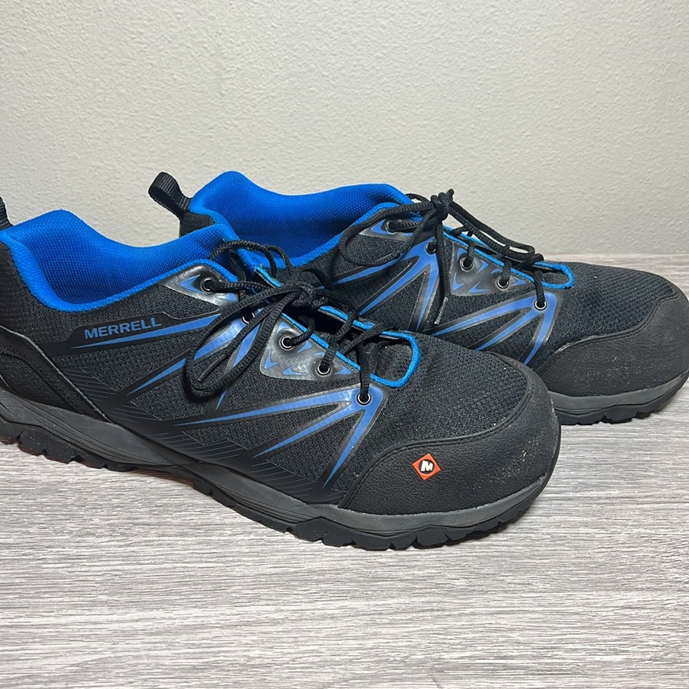 Merrell Fullbench Composite Toe Work Utility Shoe… - image 4